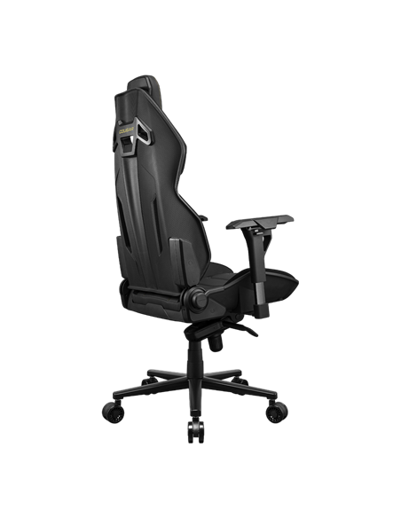 Scaun Gaming Cougar Hotrod Royal, PVC Piele, Negru/Auriu Scaun Gaming Cougar Hotrod Royal, PVC Piele, Negru/Auriu