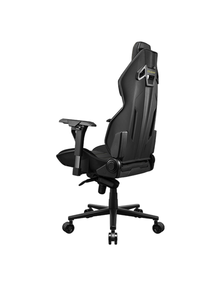 Игровое кресло Cougar Hotrod Royal, ПВХ Кожа, Черный/Золотой