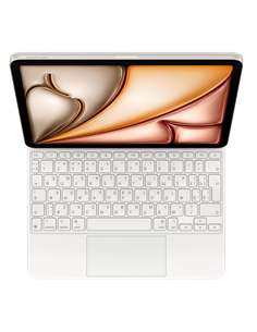 Tastatură Apple Magic Keyboard pentru iPad Pro 11‑inchi (M2, M3), Air (4-5th gen), Alb