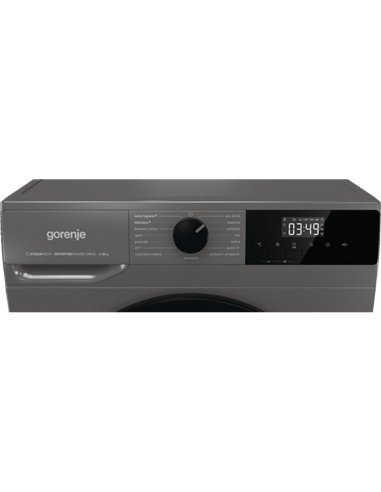 Стиральная машина Gorenje W1NHPI84AST, 8кг, Серый