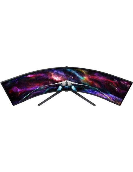 57" Игровой монитор Samsung S57CG95, VA 7680x2160, Белый | Черный