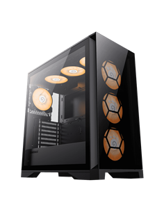 Carcasă PC Gamemax LEADER TG, Full-Tower, Fără PSU, Negru