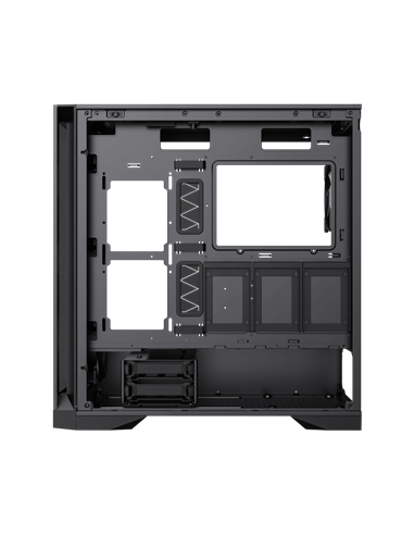 Carcasă PC Gamemax LEADER TG, Full-Tower, Fără PSU, Negru