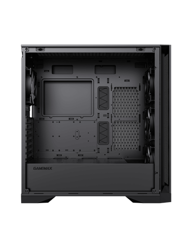 Carcasă PC Gamemax LEADER TG, Full-Tower, Fără PSU, Negru