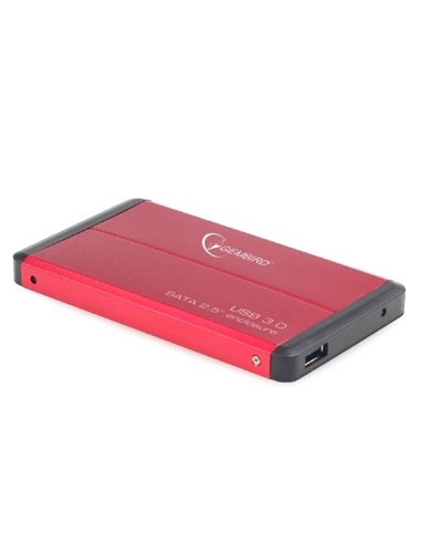 Внешний корпус Gembird EE2-U3S-2-R, Красный (EE2-U3S-2-R)