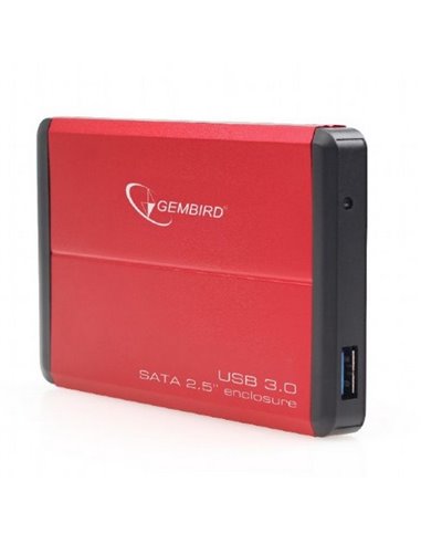 Carcasă externă Gembird EE2-U3S-2-R, Roșu (EE2-U3S-2-R)