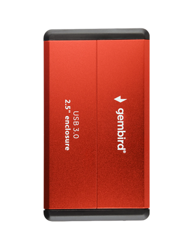 Внешний корпус Gembird EE2-U3S-2-R, Красный (EE2-U3S-2-R)