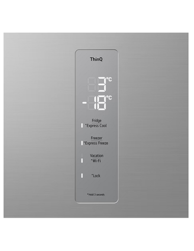Холодильник LG GBV7270CPY, Серебристый