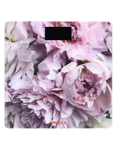 Cântar de podea Ardesto SCB-965PEONIES, Roz