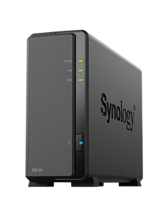 Stocare atașată la rețea SYNOLOGY DS124, Negru