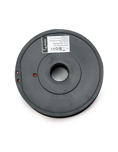 Нить для 3D-принтера Gembird FF-3DP-ABS1.75-02-R, ABS, Красный , 1.75 мм, 0,6 кг