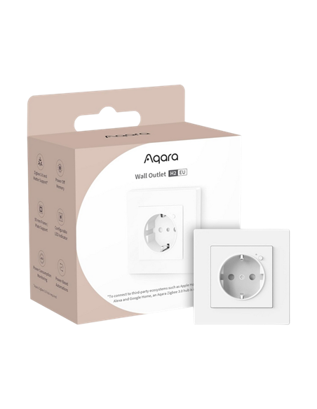 Умная розетка AQARA H2 EU, Белый