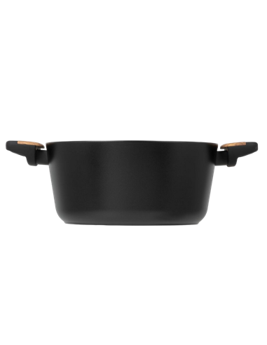 Cratiță RESTO 93188, 4.4L, 24cm, Negru, Maro