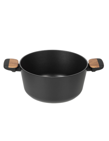 Cratiță RESTO 93188, 4.4L, 24cm, Negru, Maro