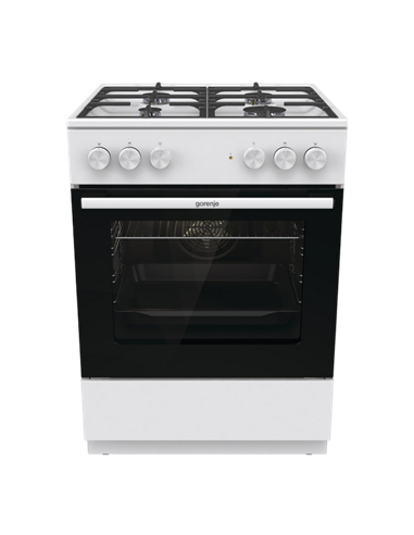 Комбинированная плита Gorenje GK6A40WFFM, Белый