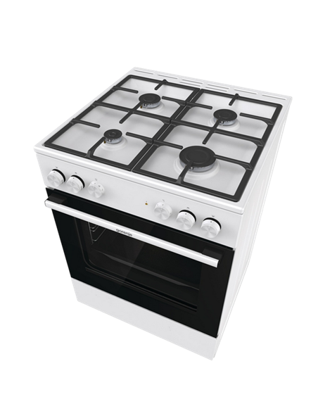 Комбинированная плита Gorenje GK6A40WFFM, Белый