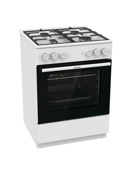 Комбинированная плита Gorenje GK6A40WFFM, Белый