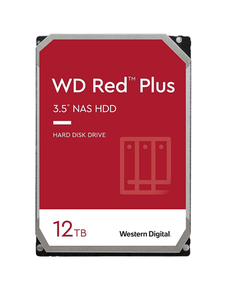 Unitate HDD Western Digital WD Red Plus, 3.5", 12 TB WD120EFBX
