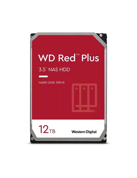Unitate HDD Western Digital WD Red Plus, 3.5", 12 TB WD120EFBX