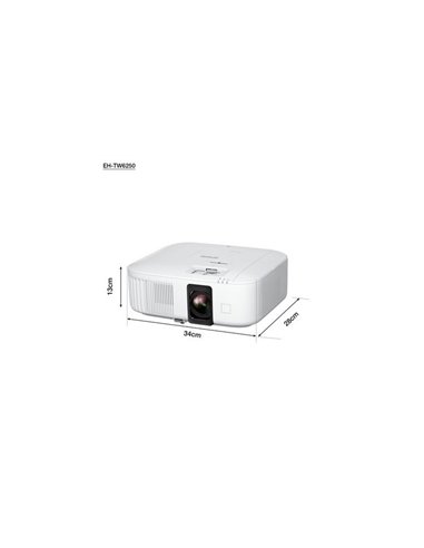LCD Proiector Epson EH-TW6250, 2800ANSI Lumens, FullHD (1920 x 1080) 
