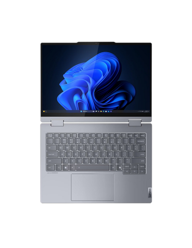 Ноутбук для бизнеса 14" Lenovo ThinkBook 14 2-in-1 G5 IAU, Luna Grey, Intel Core Ultra 7 255U, 16Гб/1024Гб, Без ОС