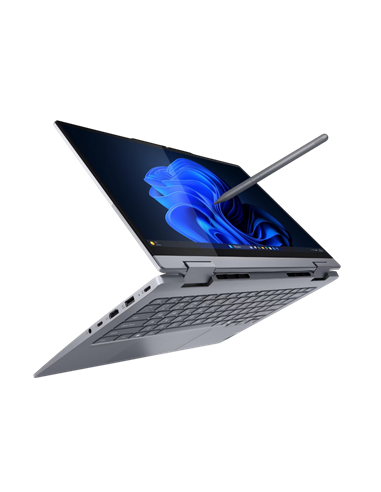 Ноутбук для бизнеса 14" Lenovo ThinkBook 14 2-in-1 G5 IAU, Luna Grey, Intel Core Ultra 7 255U, 16Гб/1024Гб, Без ОС
