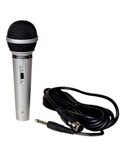 Microfon Karaoke Thomson M151, Fără fir/Cu fir, Argintiu 2