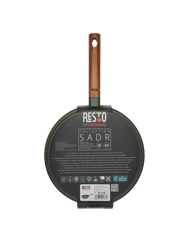Tigaie RESTO 93710, 26cm, Verde