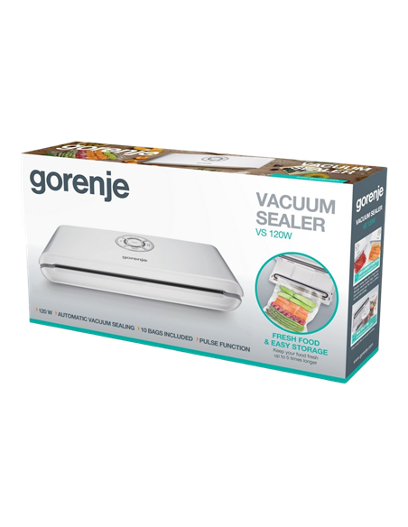 Вакуумный упаковщик Gorenje VS120W, Белый