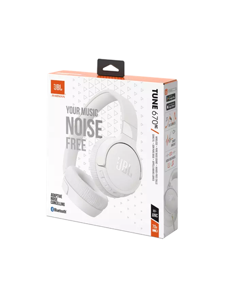 Наушники JBL Tune 670 NC, Белый