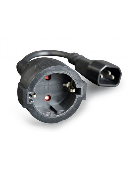 Кабель-адаптер питания Cablexpert PC-SFC14M-01, 0,2м, Чёрный