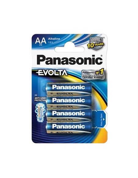 Батарейки Panasonic LR6EGE, AA, 4шт.