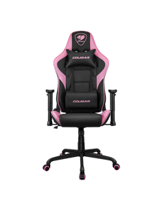 Игровое кресло Cougar ARMOR ELITE, ПВХ Кожа, Чёрный | Розовый