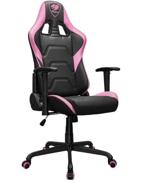 Игровое кресло Cougar ARMOR ELITE, ПВХ Кожа, Чёрный | Розовый