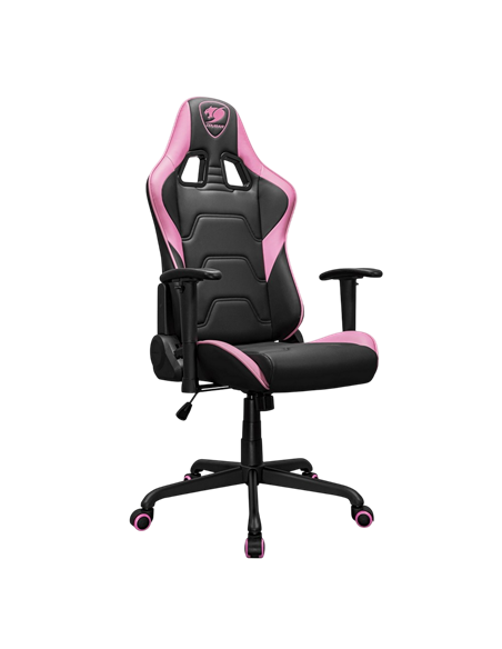 Игровое кресло Cougar ARMOR ELITE, ПВХ Кожа, Чёрный | Розовый
