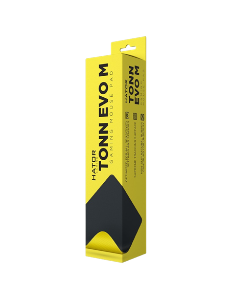 Mouse Pad pentru jocuri HATOR Tonn EVO, Medium, Negru