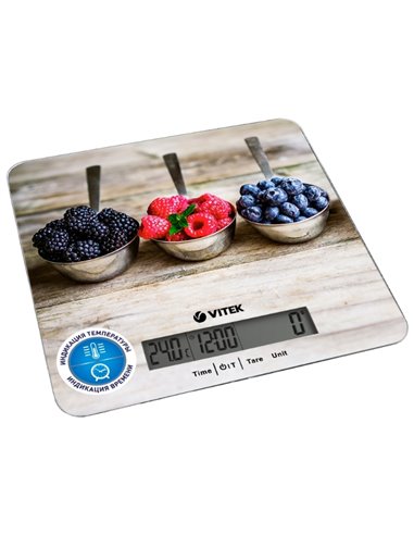 Cântar electronic de bucătărie VITEK VT-2429, Multicolor