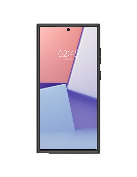Husă Spigen Samsung S23 Ultra, Ultra Hybrid, Negru mat