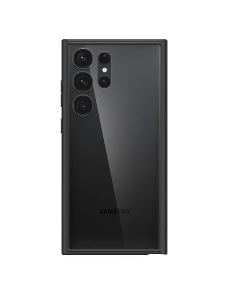 Husă Spigen Samsung S23 Ultra, Ultra Hybrid, Negru mat