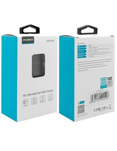 Încărcător Choetech PD5006-BK, 33W, Negru 2