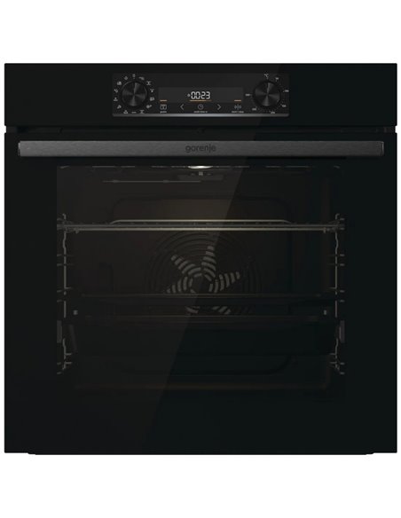 Электрический духовой шкаф Gorenje BOS6737E06FBG, Чёрный