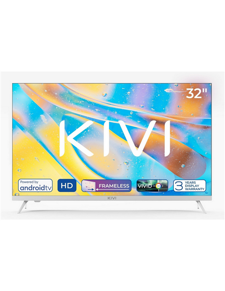 32" LED SMART Телевизор KIVI 32H760QW, 1366x768 HD, Android TV, Белый 32" LED SMART Телевизор KIVI 32H760QW, 1366x768 HD, Android TV, Белый