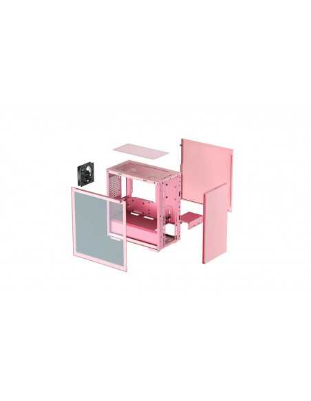 Carcase Deepcool DEEPCOOL MACUBE 110 PKRD Micro-ATX Case- with Side-Window (Tempered Glass Side Panel) Magnetic- without PSU- To