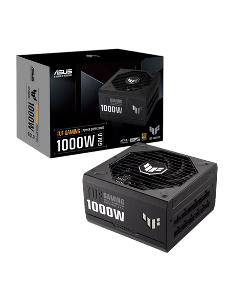 Блок питания для компьютеров ASUS TUF GAMING 1000W GOLD, ATX, Полностью модульный