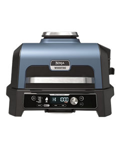 Grătar electric Ninja Woodfire Pro Connect XL, 1700W, Albastru | Negru