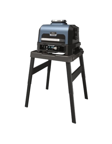 Grătar electric Ninja Woodfire Pro Connect XL, 1700W, Albastru | Negru