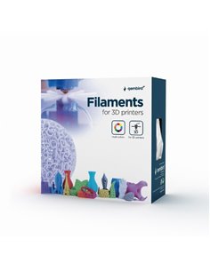 Filament pentru imprimantă 3D Gembird 3DP-ABS1.75-01-W, ABS, Alb , 1.75 mm, 1 kg 2
