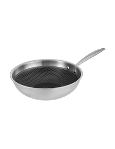 Сковорода WOK RESTO 95349, 28см, Нержавеющая сталь