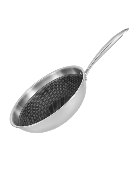 Сковорода WOK RESTO 95349, 28см, Нержавеющая сталь