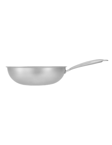 Tigaie WOK RESTO 95349, 28cm, Oțel inoxidabil